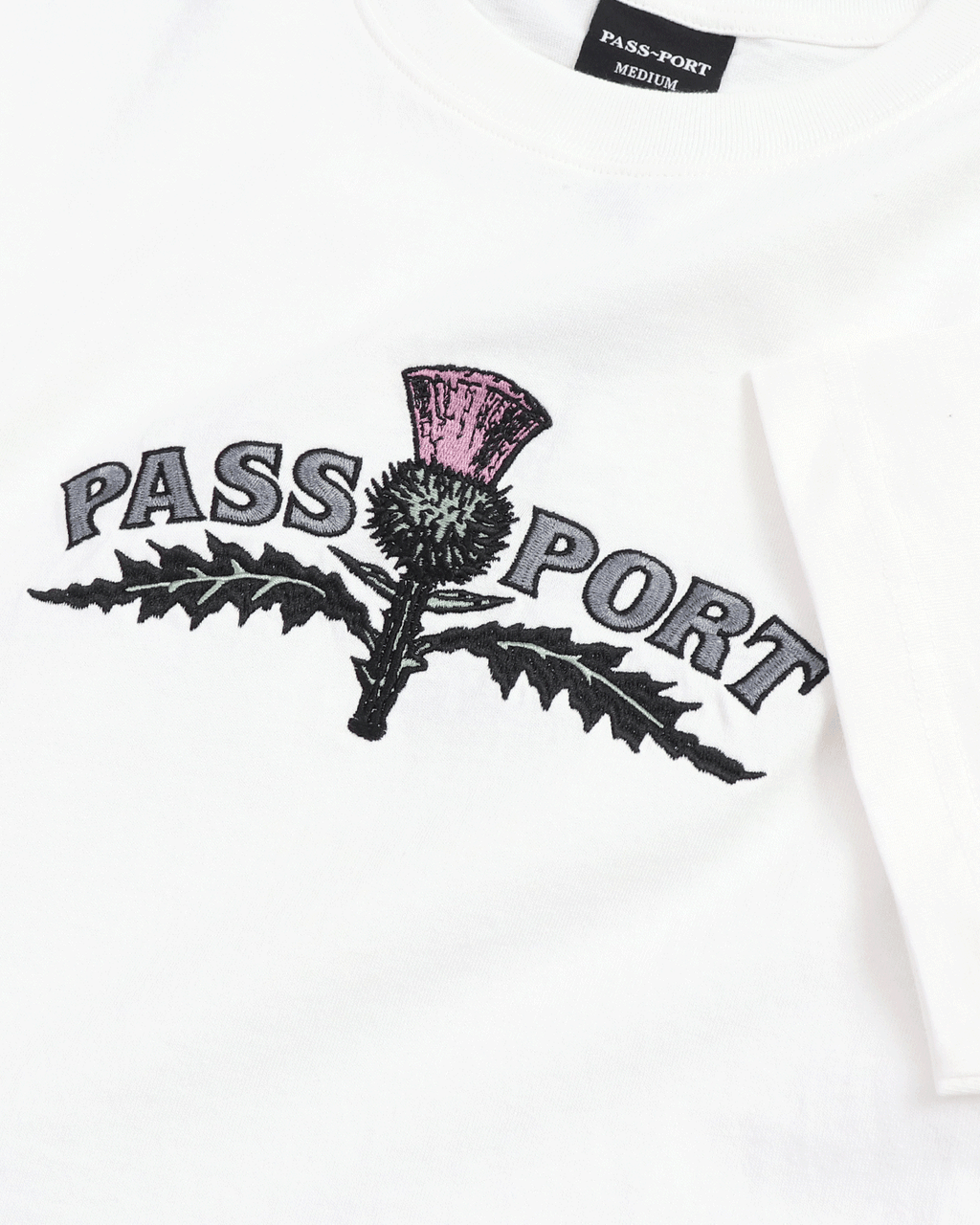 Thistle Embroidery Tee