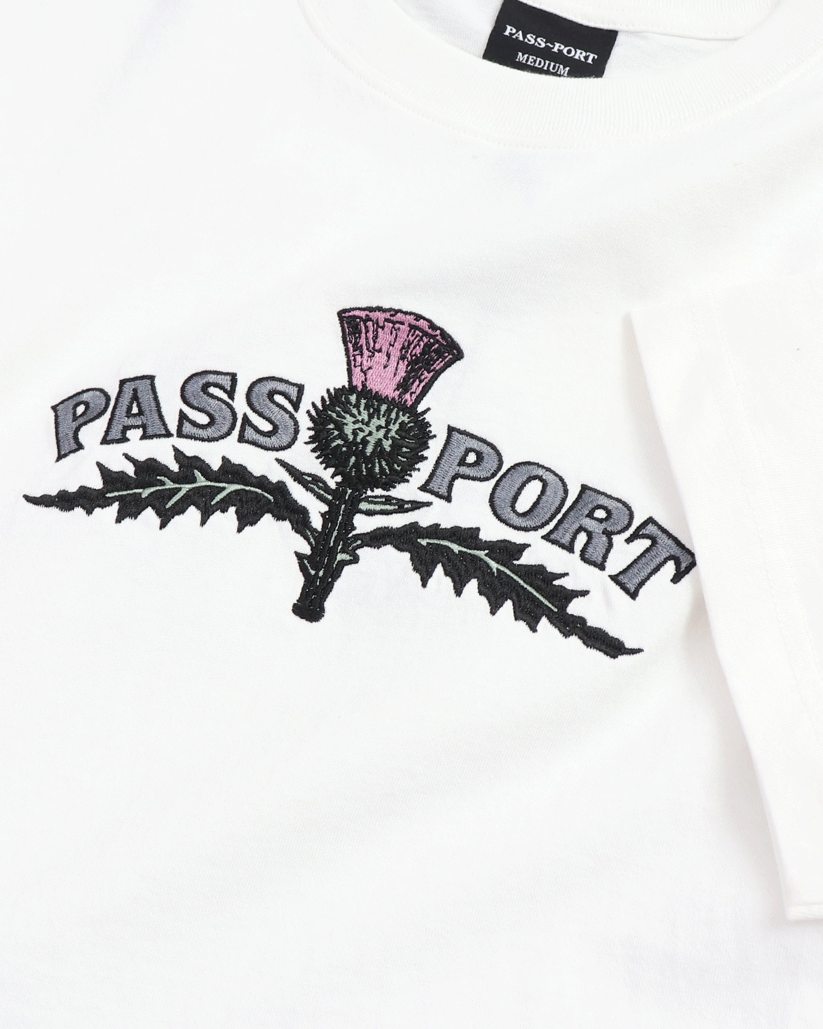 Thistle Embroidery Tee