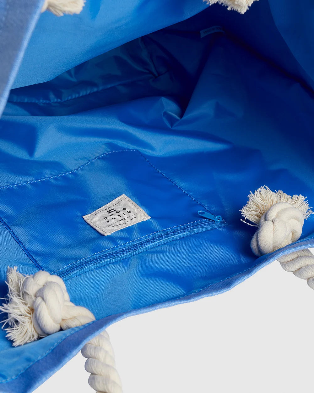 Society Beach Bag - Tidal Blue
