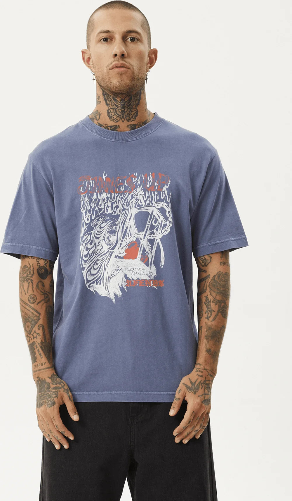 Times Up Recycled Retro Fit Tee