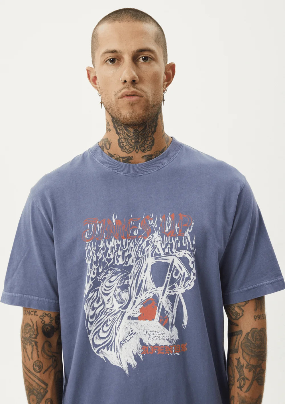 Times Up Recycled Retro Fit Tee