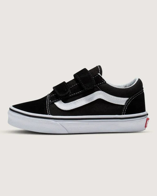 Kids Old Skool V - Black/White