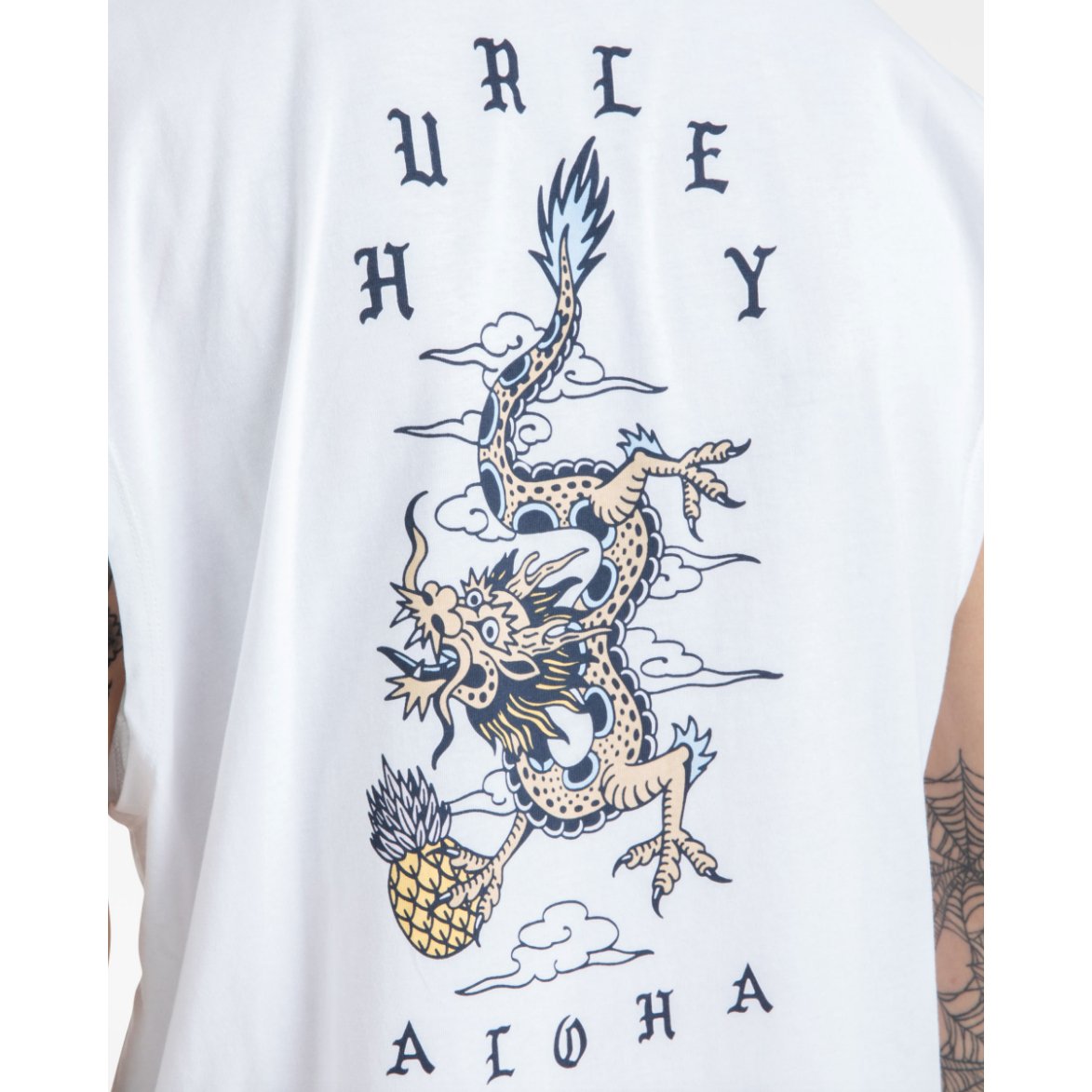 Hurley - Aloha Muscle - White - Velocity 21