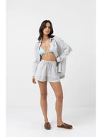 Rhythm - Amore Stripe Oversized Shirt - Velocity 21