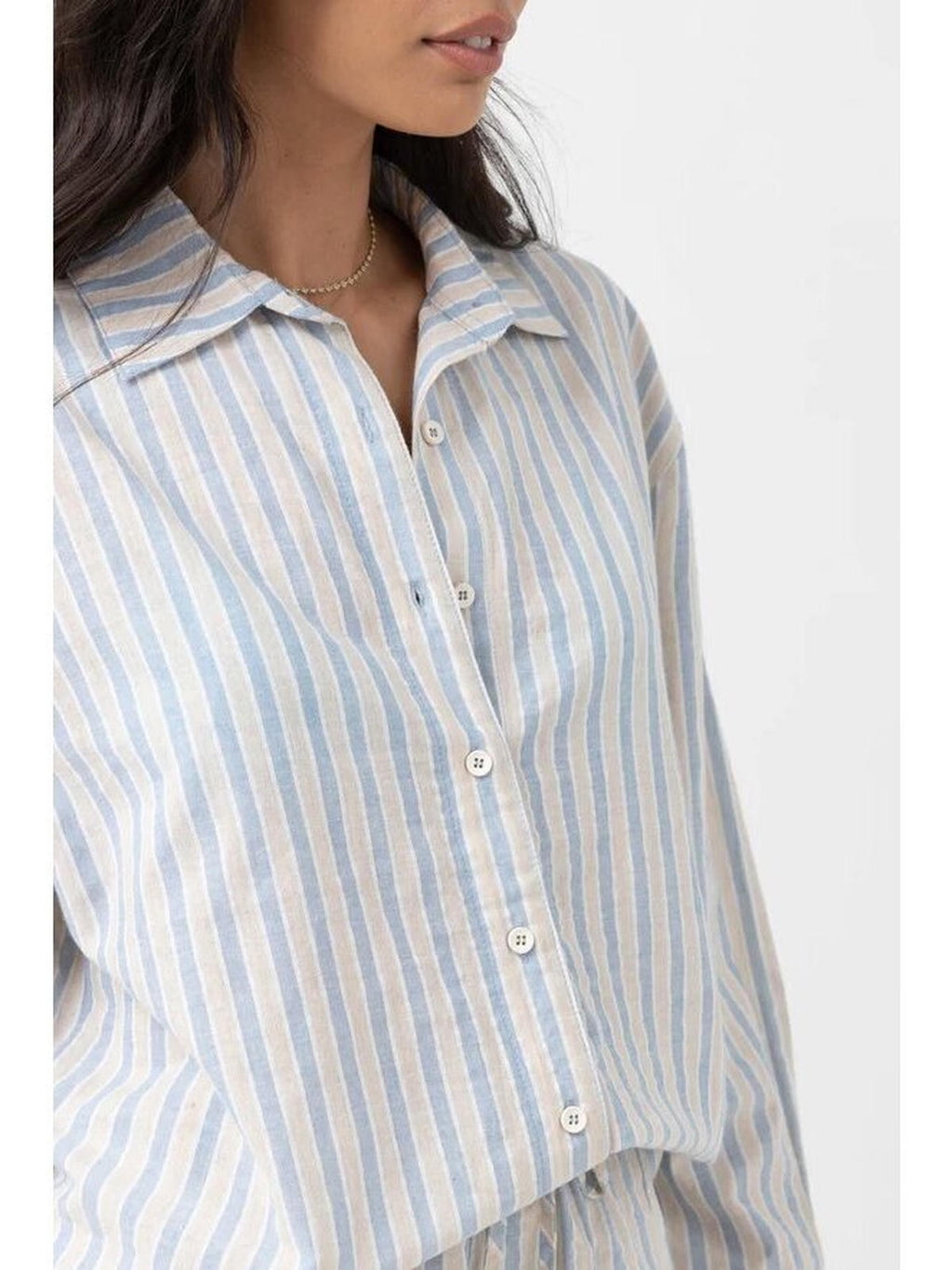 Rhythm - Amore Stripe Oversized Shirt - Velocity 21