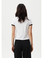 Afends - Baked Recycled Ringer Baby Tee - Velocity 21