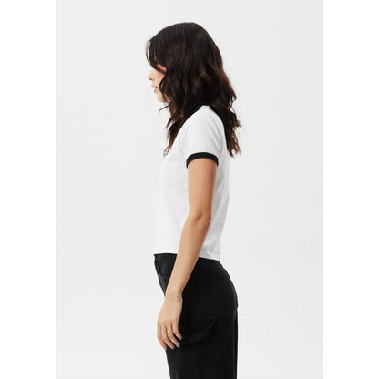 Afends - Baked Recycled Ringer Baby Tee - Velocity 21