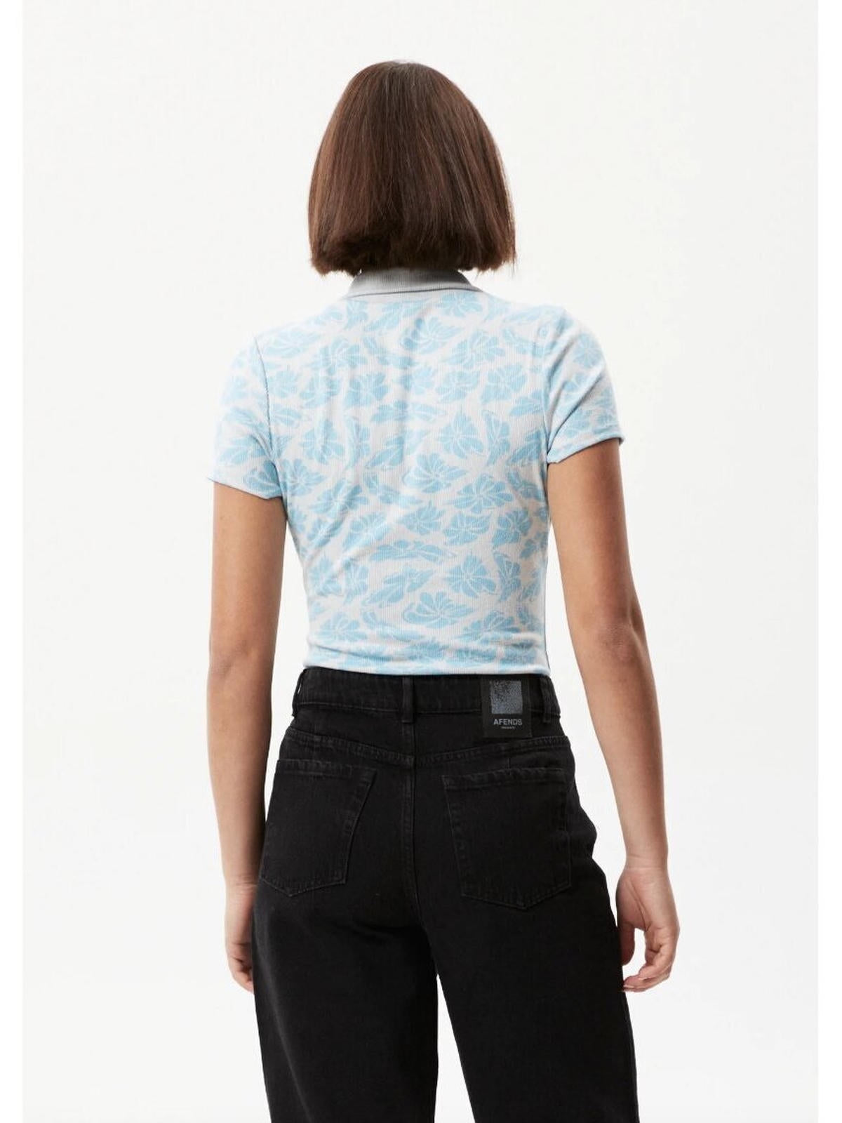 Afends - Billie Hemp Ribbed Floral Bodysuit - Velocity 21