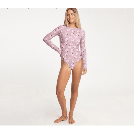 Blossoming Long Sleeve One Piece