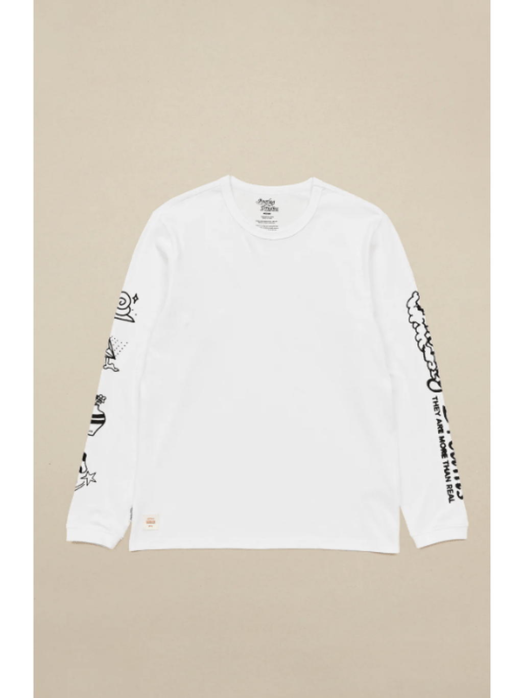 Globe - Bootleg Dreams LS Tee - White - Velocity 21