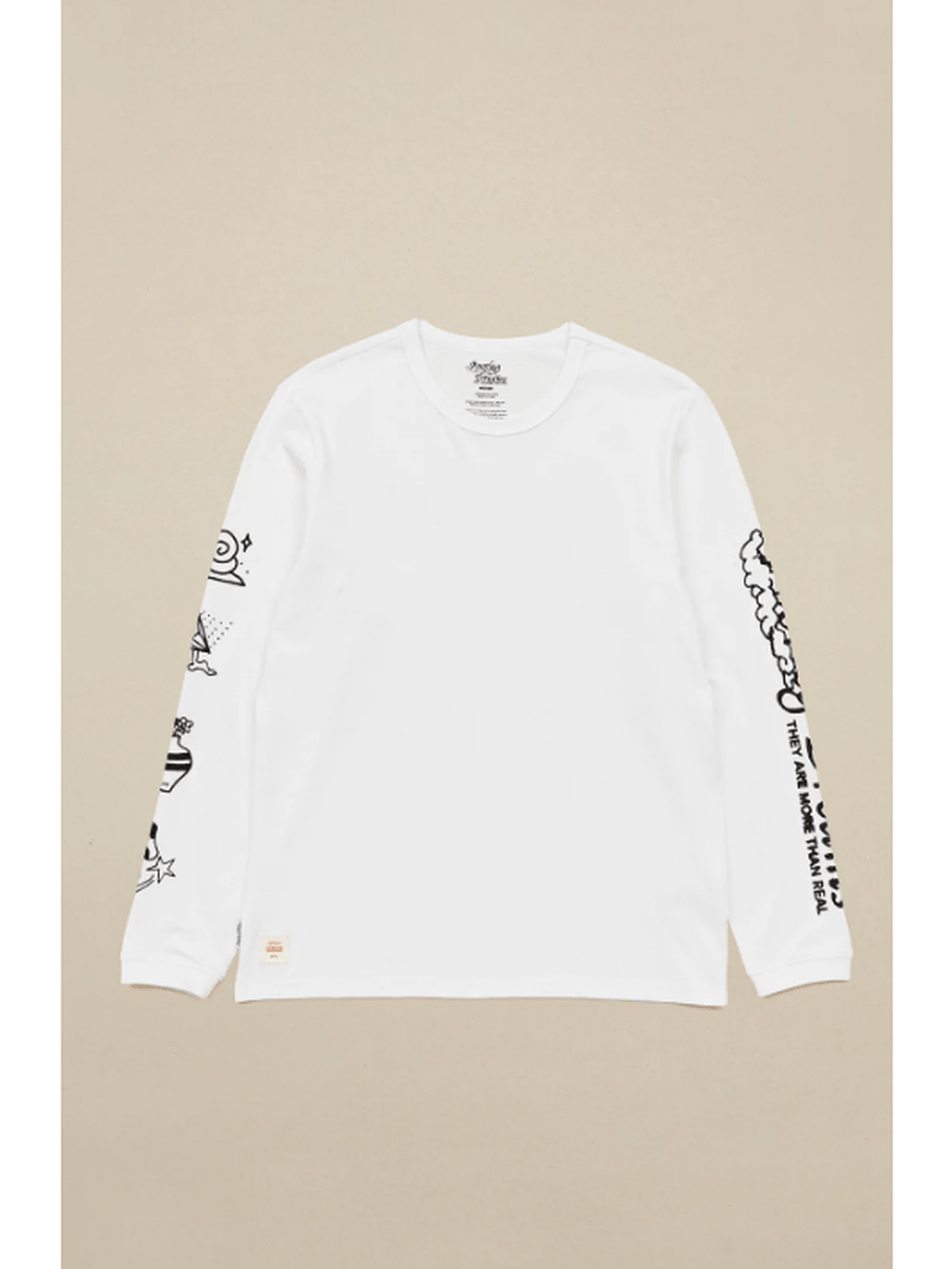 Globe - Bootleg Dreams LS Tee - White - Velocity 21