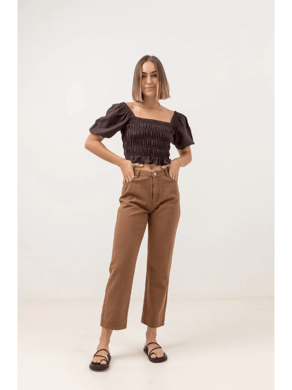 Rhythm - Brentwood Straight Leg Jean - Velocity 21