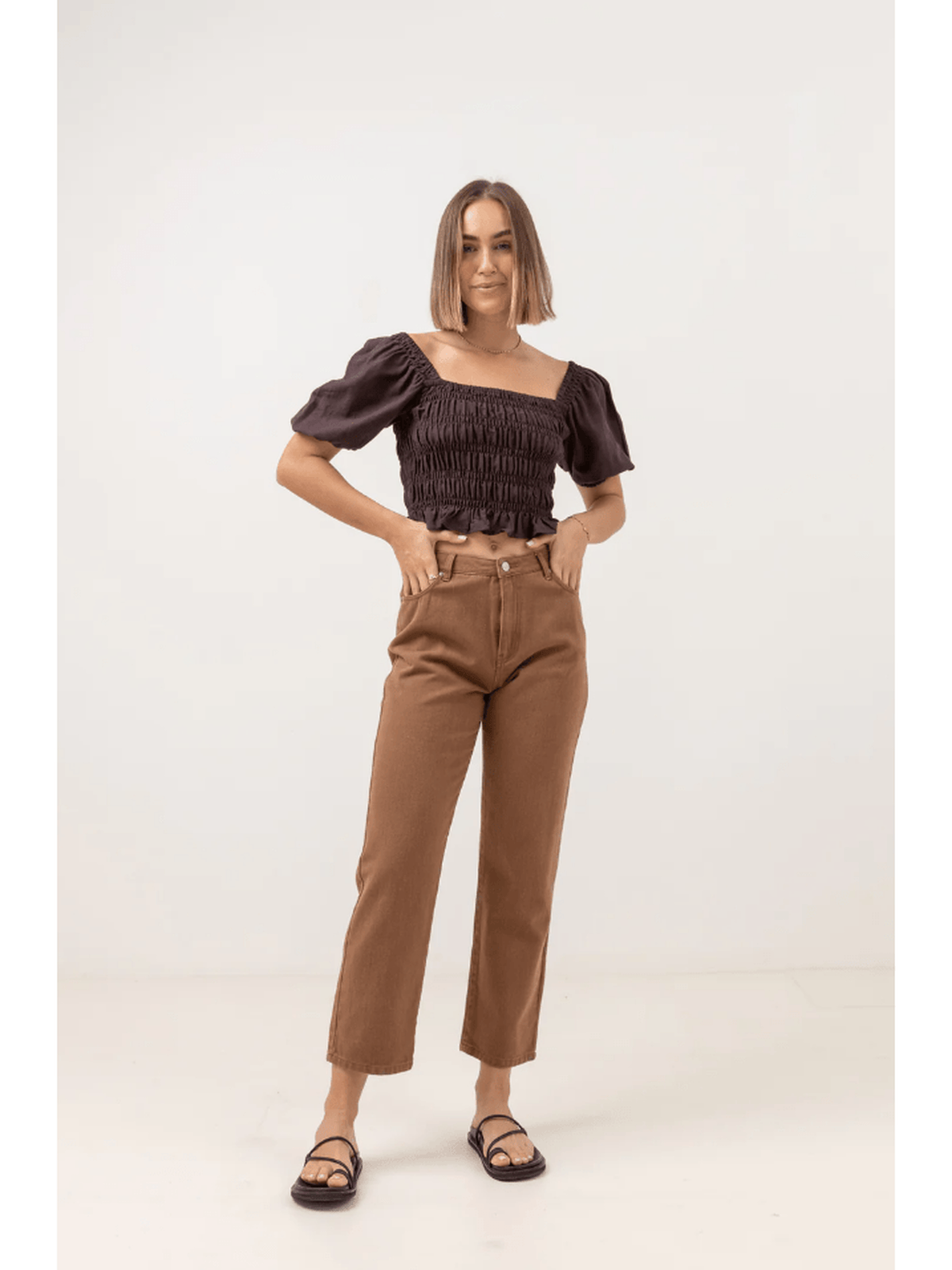 Rhythm - Brentwood Straight Leg Jean - Velocity 21