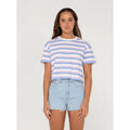 Rusty - Camila Stripe Relaxed Crop Tee - Velocity 21