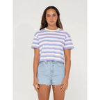 Rusty - Camila Stripe Relaxed Crop Tee - Velocity 21