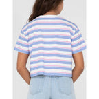 Rusty - Camila Stripe Relaxed Crop Tee - Velocity 21