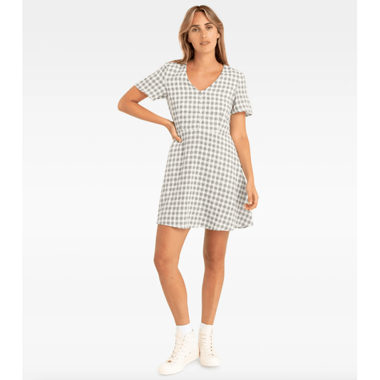 Hurley - Check Mini Dress - Velocity 21