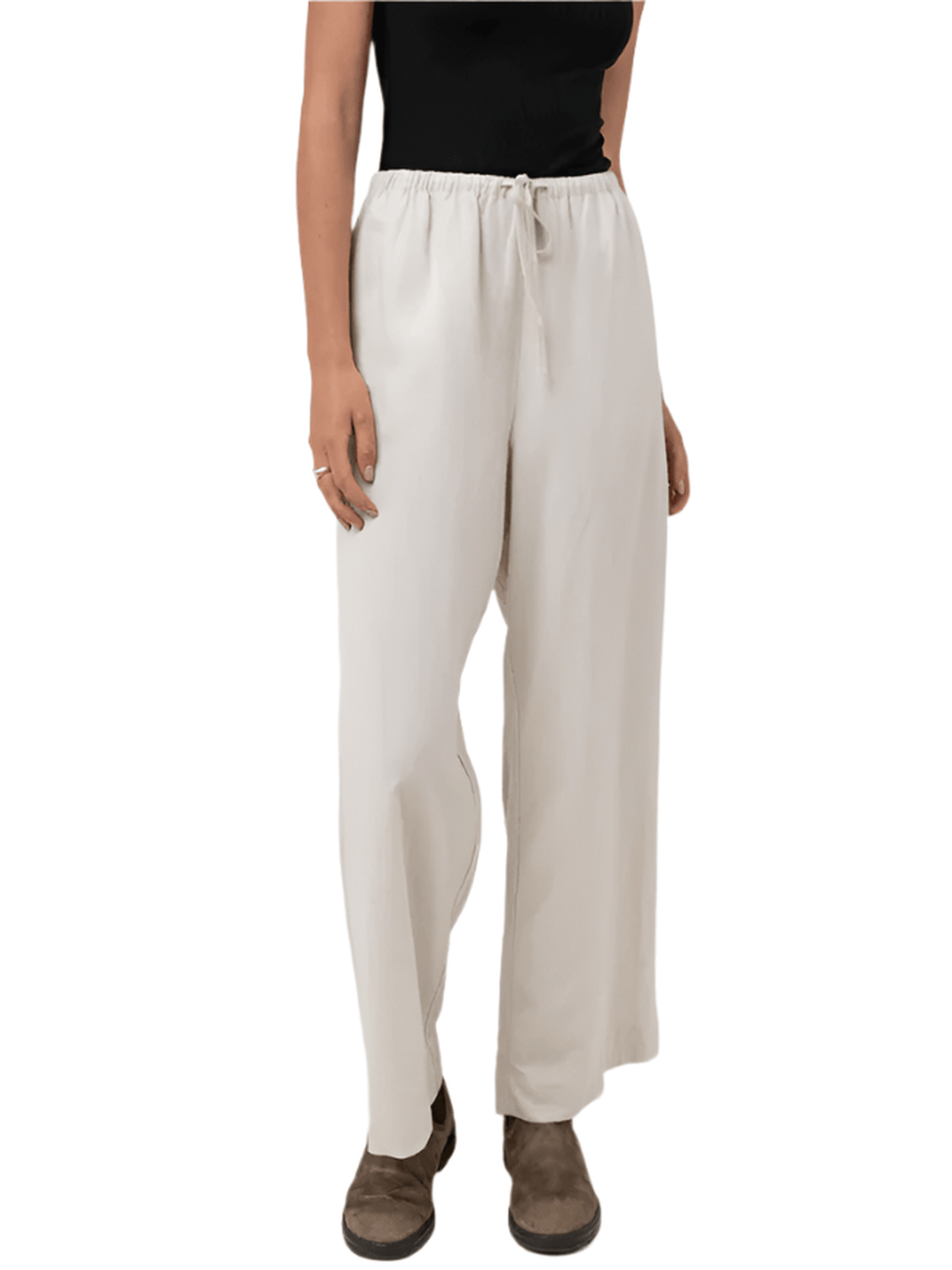 Rhythm - Classic Drawstring Pant - Oat - Velocity 21