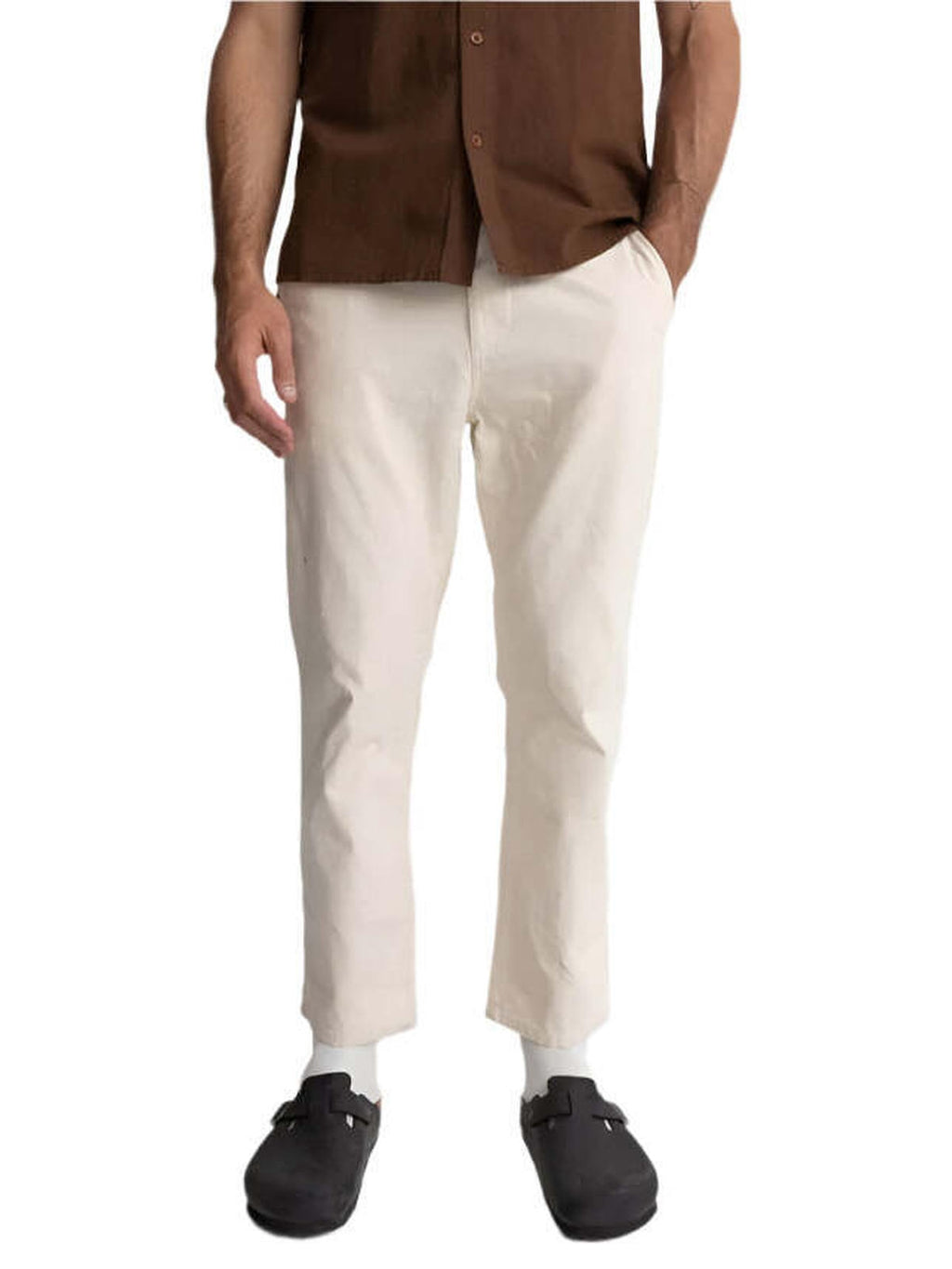 Rhythm - Classic Fatigue Pant - Vintage White - Velocity 21