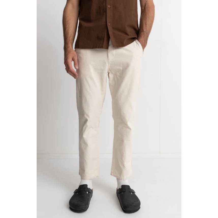 Rhythm - Classic Fatigue Pant - Vintage White - Velocity 21
