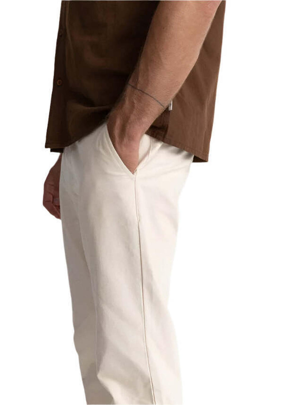 Rhythm - Classic Fatigue Pant - Vintage White - Velocity 21