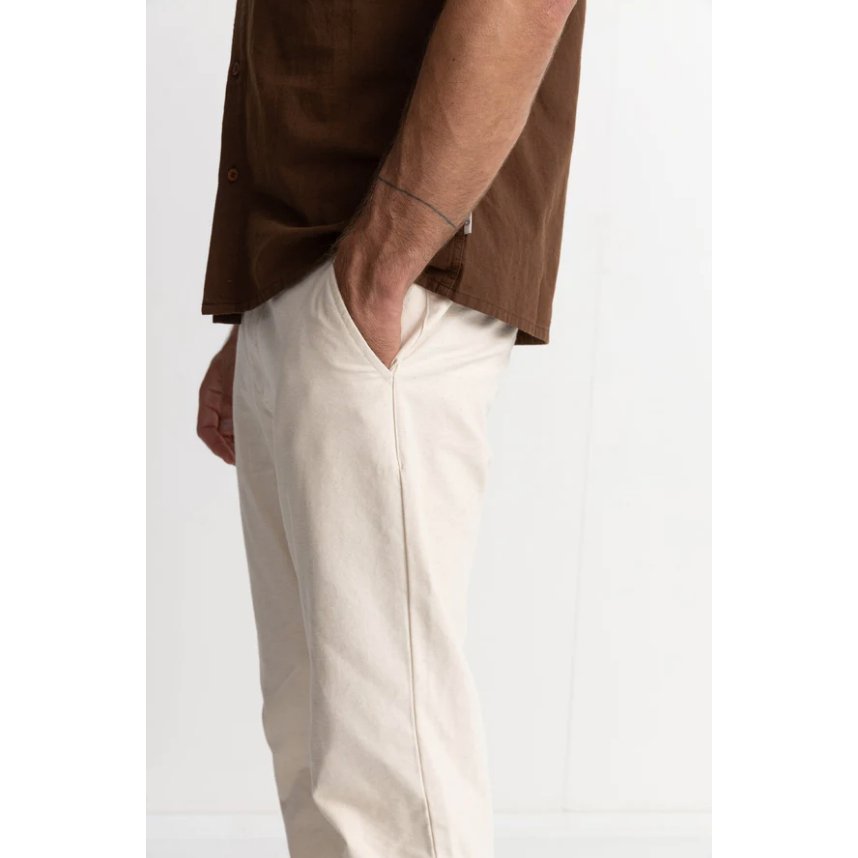 Rhythm - Classic Fatigue Pant - Vintage White - Velocity 21