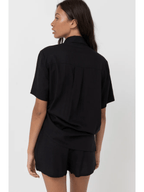 Rhythm - Classic Lounge Shirt - Black - Velocity 21