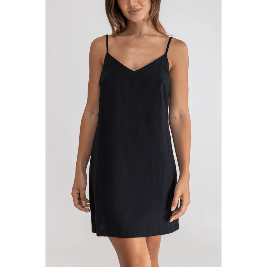 Rhythm - Classic Slip Dress - Black - Velocity 21