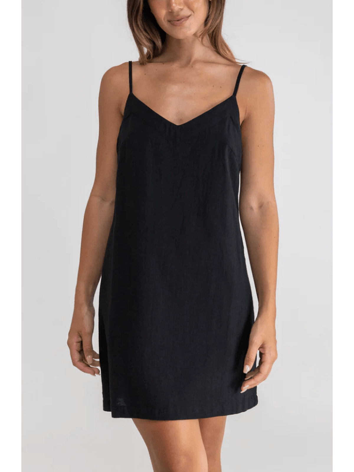 Rhythm - Classic Slip Dress - Black - Velocity 21
