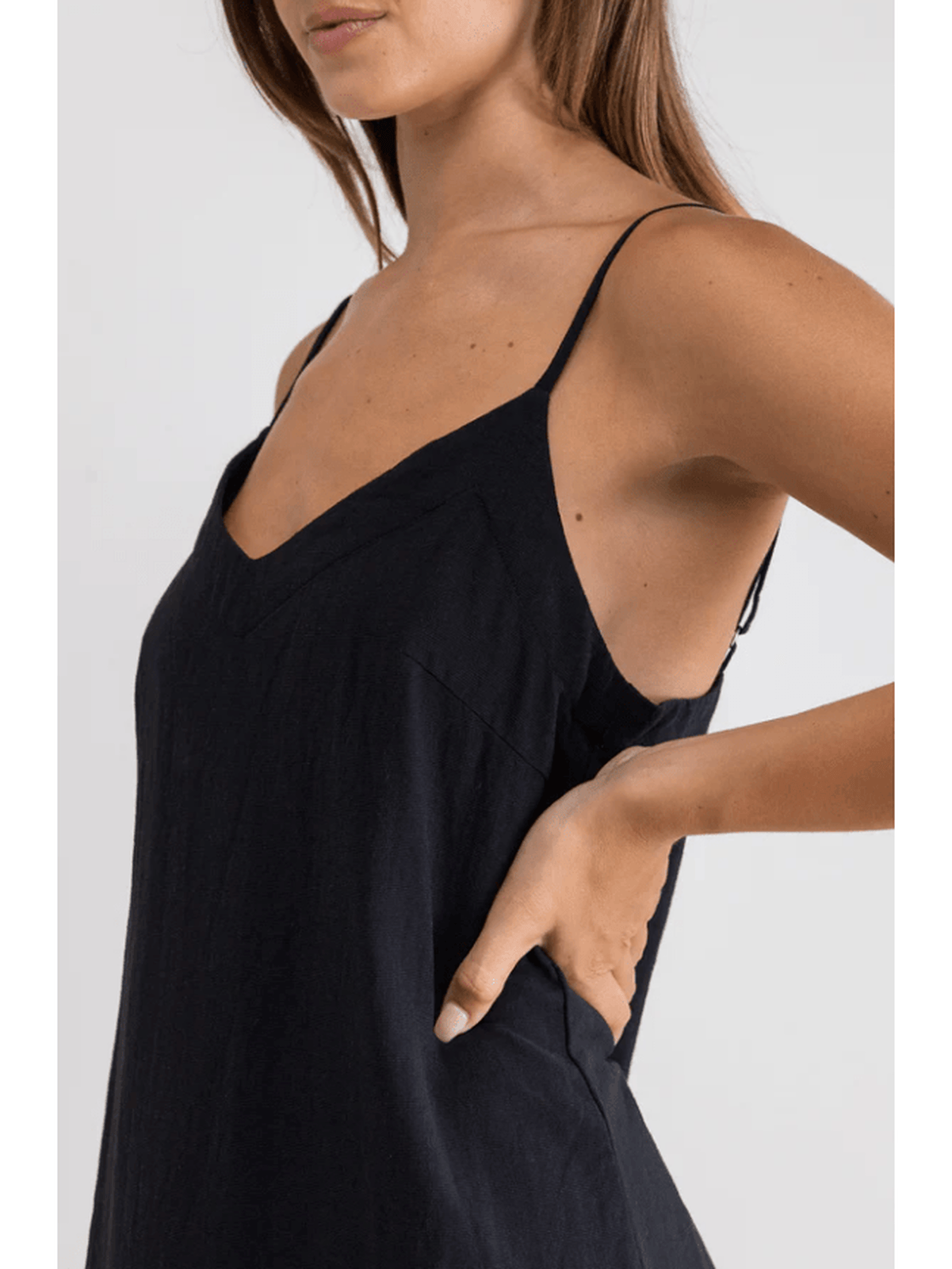Rhythm - Classic Slip Dress - Black - Velocity 21