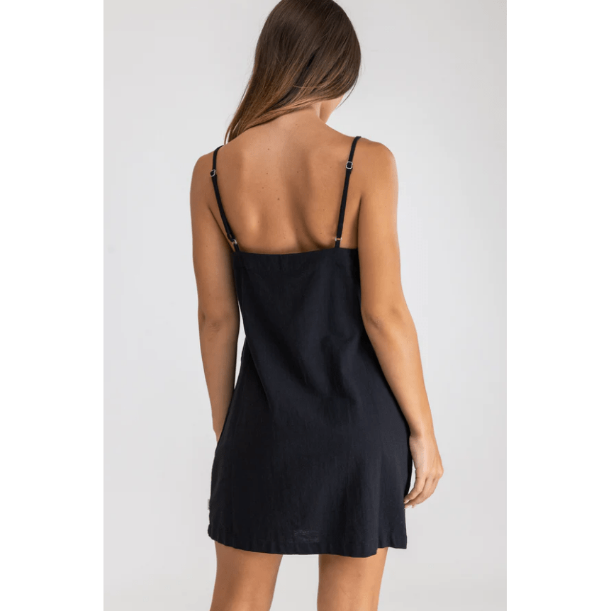 Rhythm - Classic Slip Dress - Black - Velocity 21