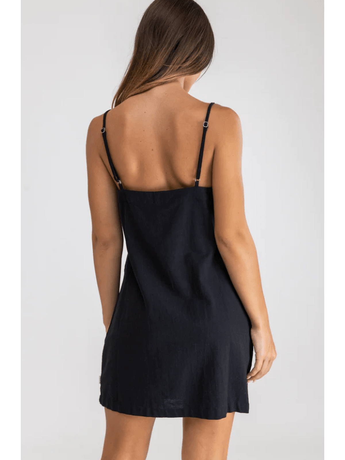 Rhythm - Classic Slip Dress - Black - Velocity 21
