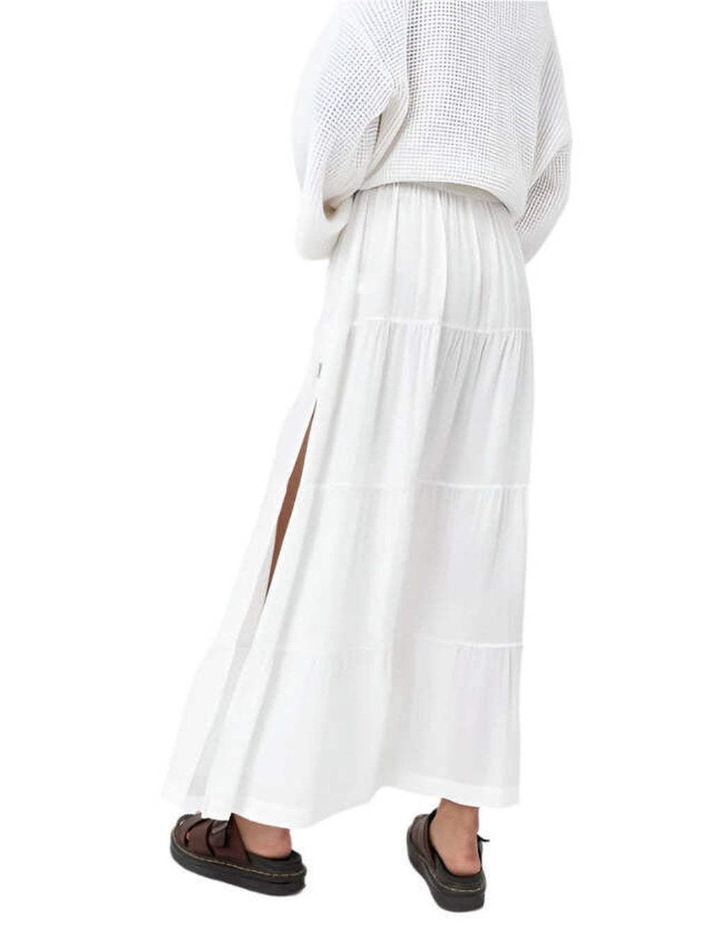 Rhythm - Classic Tiered Maxi Skirt - Velocity 21
