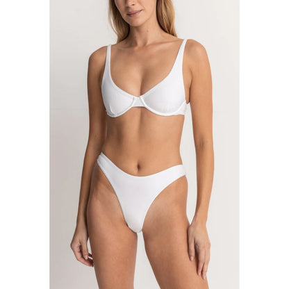 Rhythm - Classic Underwire Top - White - Velocity 21