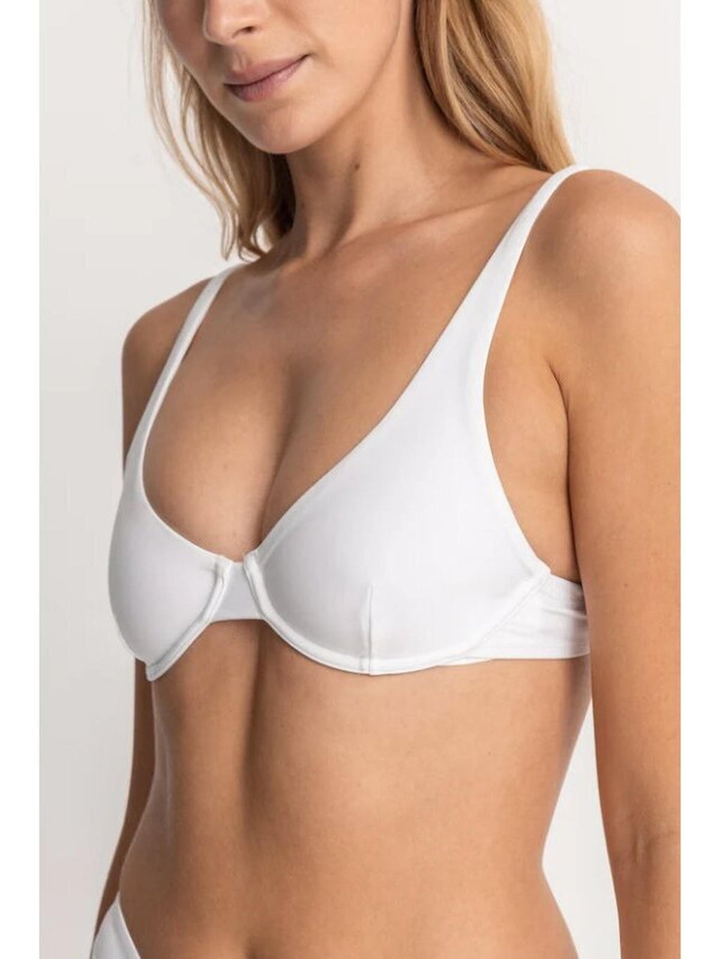 Rhythm - Classic Underwire Top - White - Velocity 21