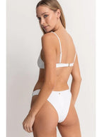 Rhythm - Classic Underwire Top - White - Velocity 21