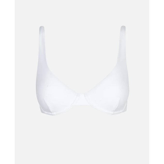 Rhythm - Classic Underwire Top - White - Velocity 21