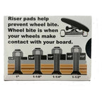 Shorty's - Dooks Riser Pads - 1/8" - Velocity 21