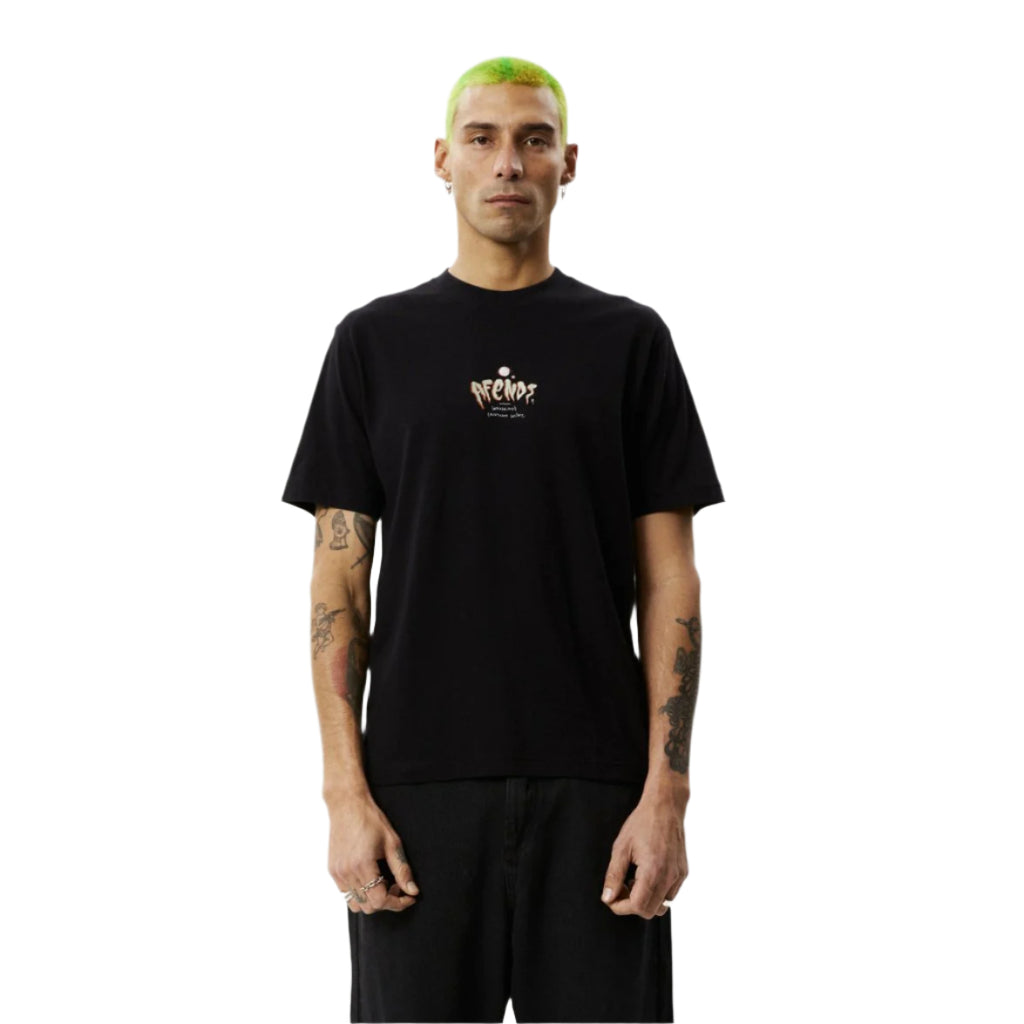 Afends - Enjoyment Recycled Retro Fit Tee - Velocity 21