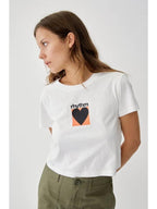 Rhythm - Factory Vintage Crop Crew Tee - Velocity 21