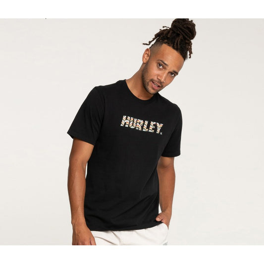 Hurley - Fastlane Print Tee - Black - Velocity 21