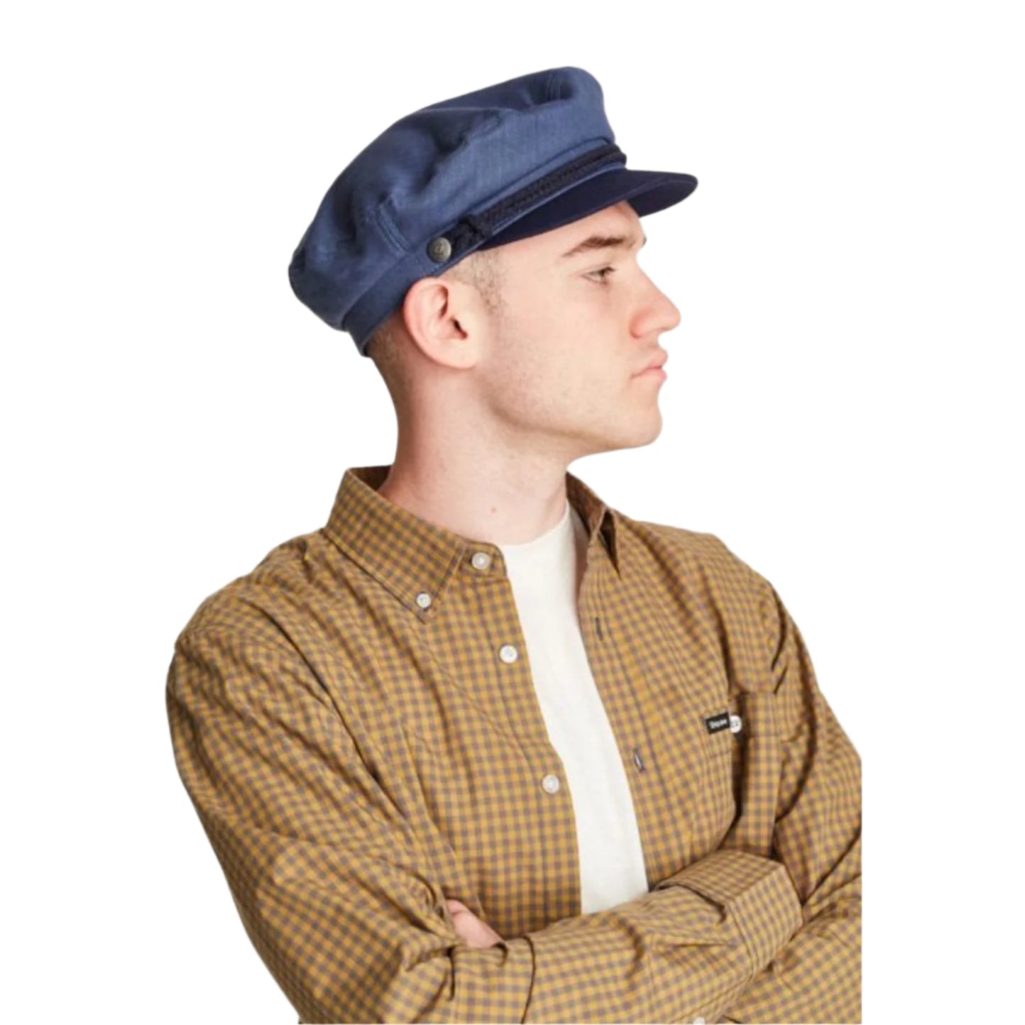 Brixton - Fiddler Cap - Blue/Dark Navy - Velocity 21
