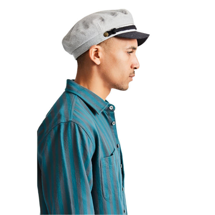 Brixton - Fiddler Cap - Dove/Charcoal - Velocity 21