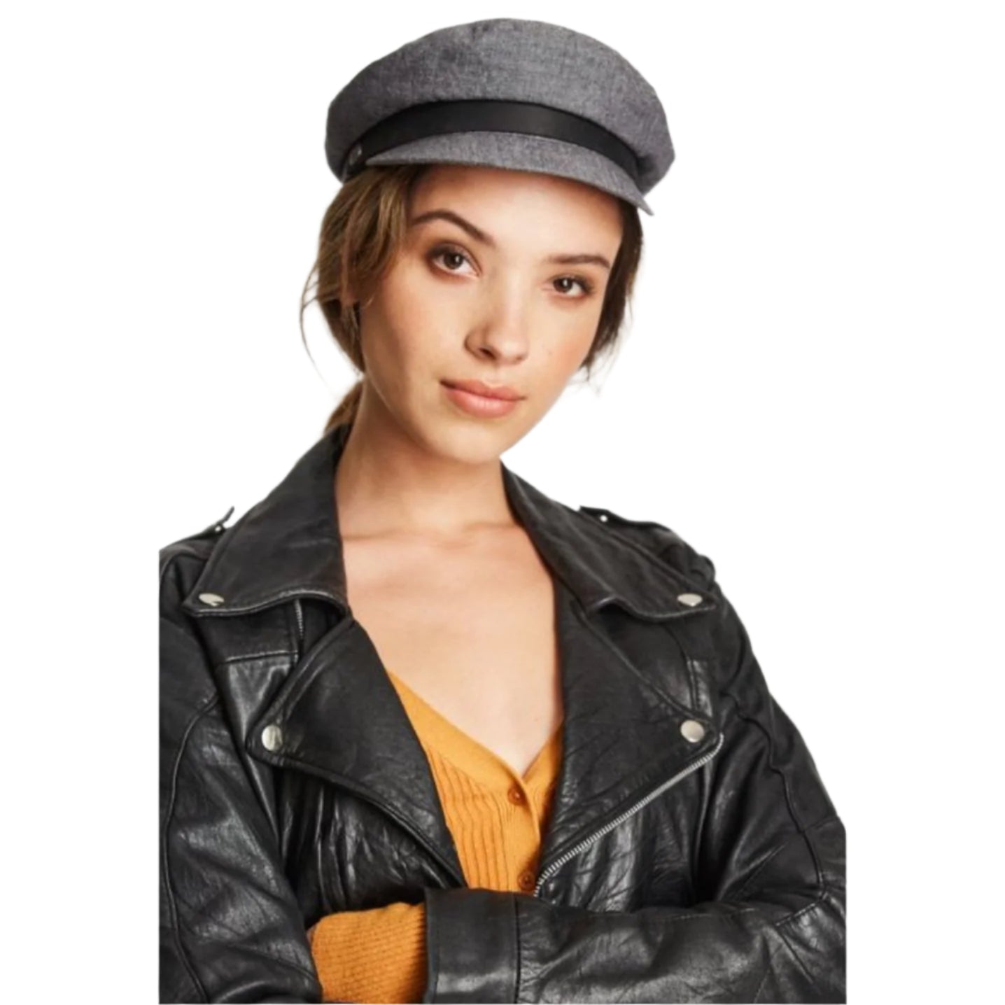 Brixton - Fiddler Cap - Middle Grey - Velocity 21