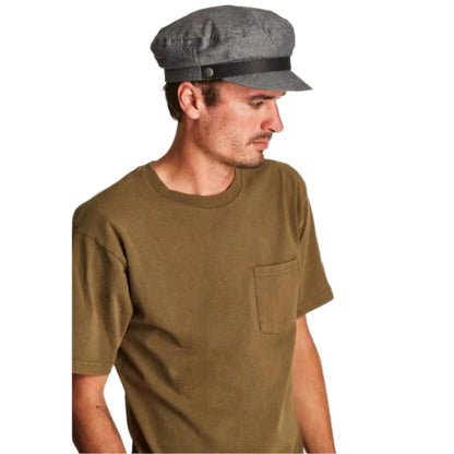 Brixton - Fiddler Cap - Middle Grey - Velocity 21
