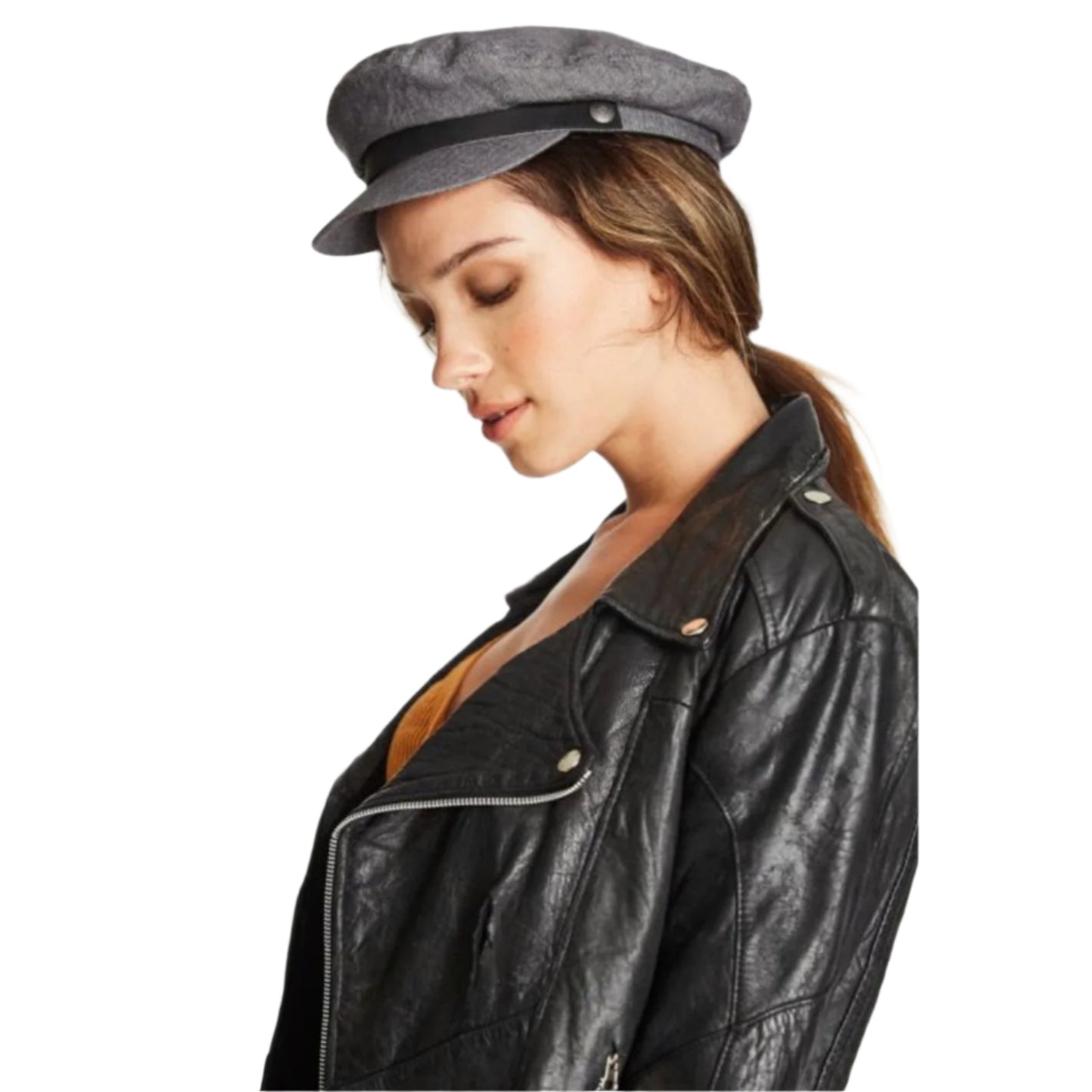 Brixton - Fiddler Cap - Middle Grey - Velocity 21