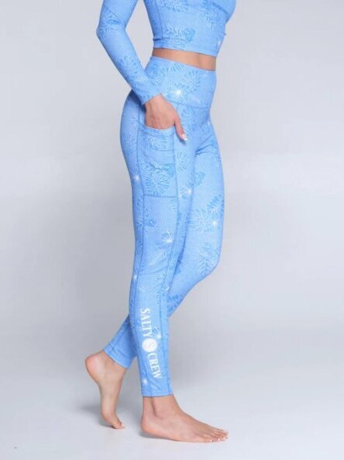 Salty Crew - Find Refuge Legging - Bahama Blue - Velocity 21