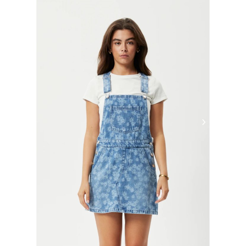 Afends - Fink Hemp Denim Mini Dress - Velocity 21
