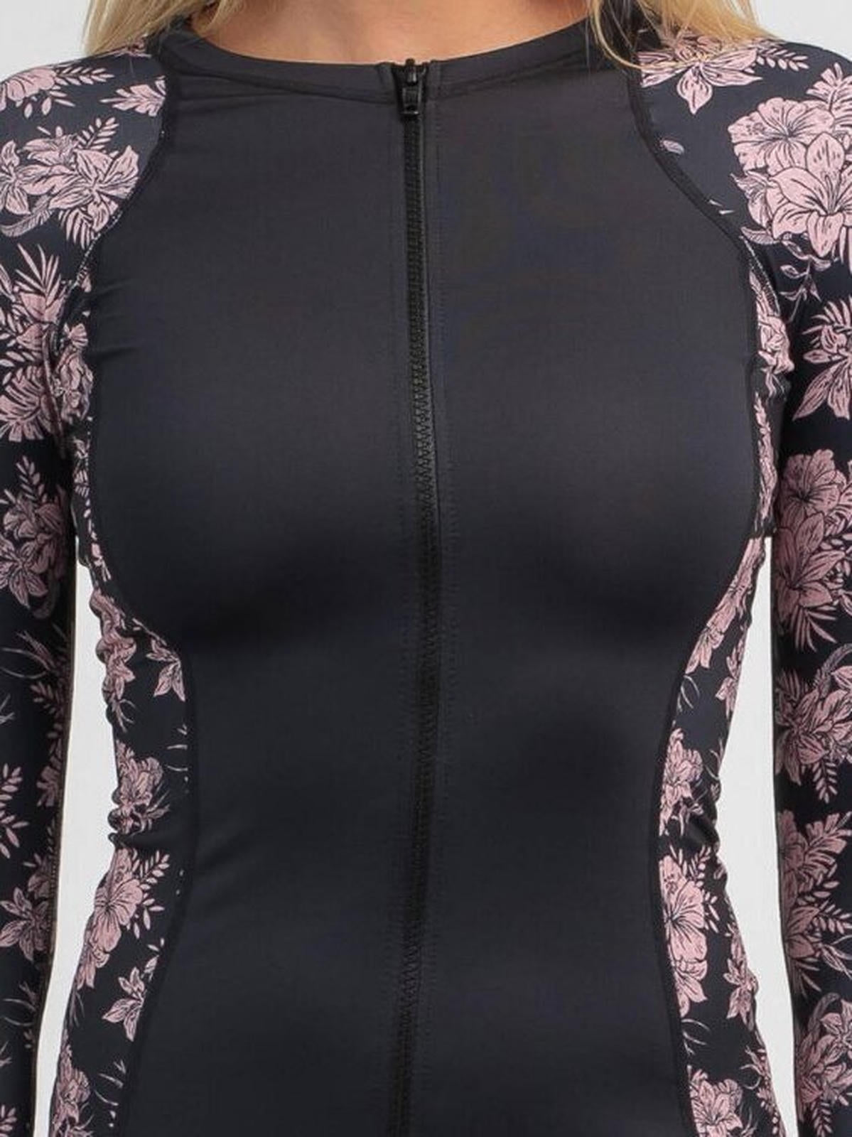 Hurley - Fleur Zip LS Rashvest - Velocity 21