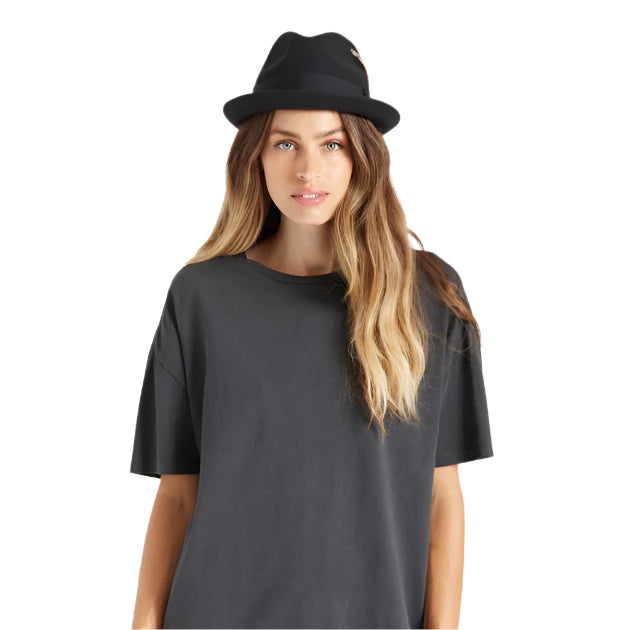 Brixton - Gain Fedora - Black - Velocity 21